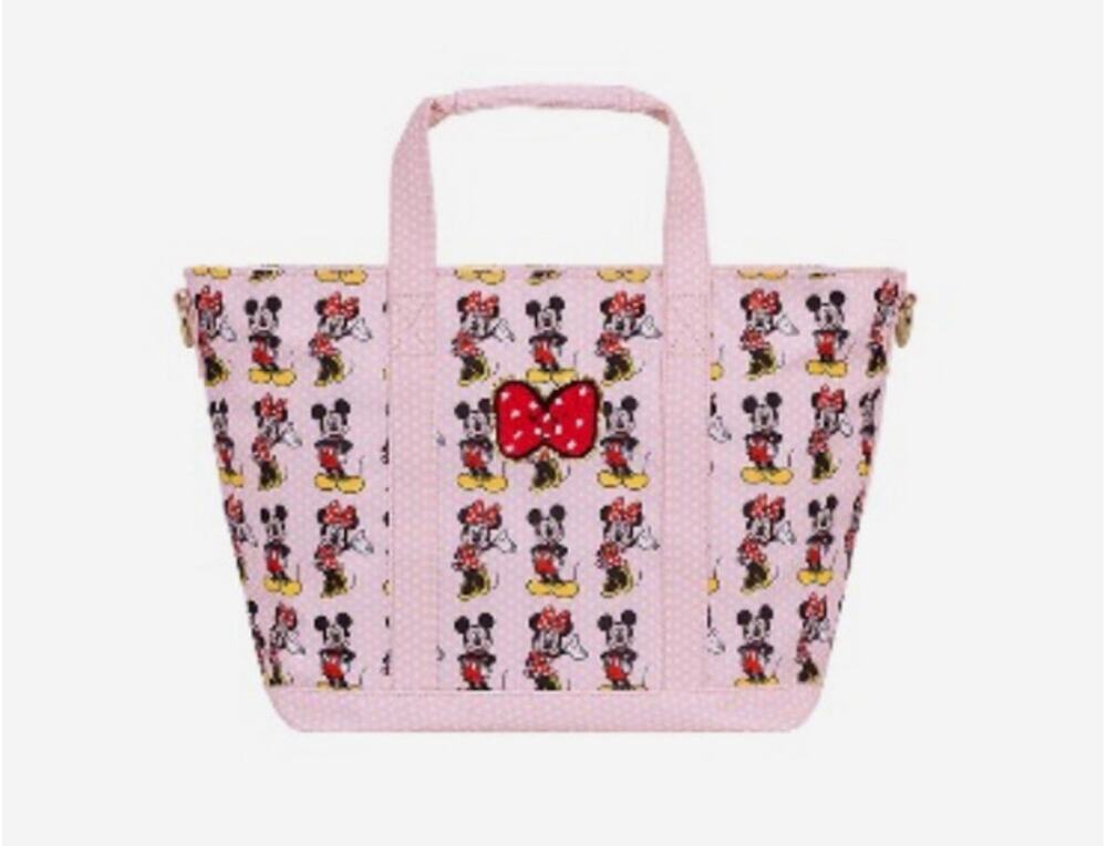 NWOT Stoney Clover Lane Disney Mickey n Minnie Ultimate Pair Mini Tote